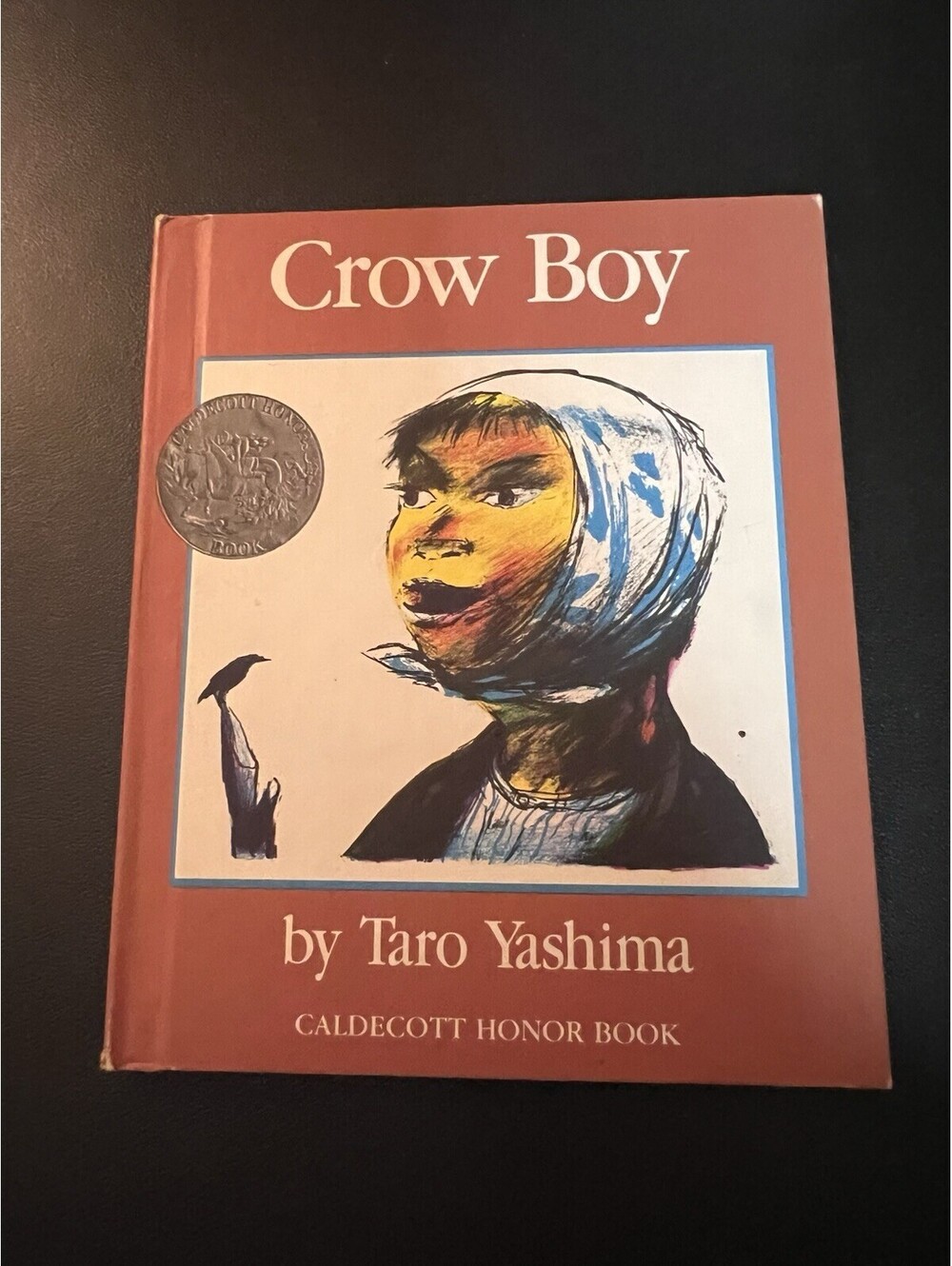 Vintage 1983 Crow Boy Childrens Hardcover Book